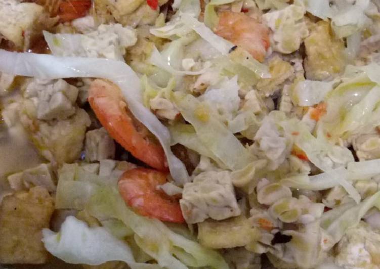 Resep Kol Udang tahu tempe, Enak Banget