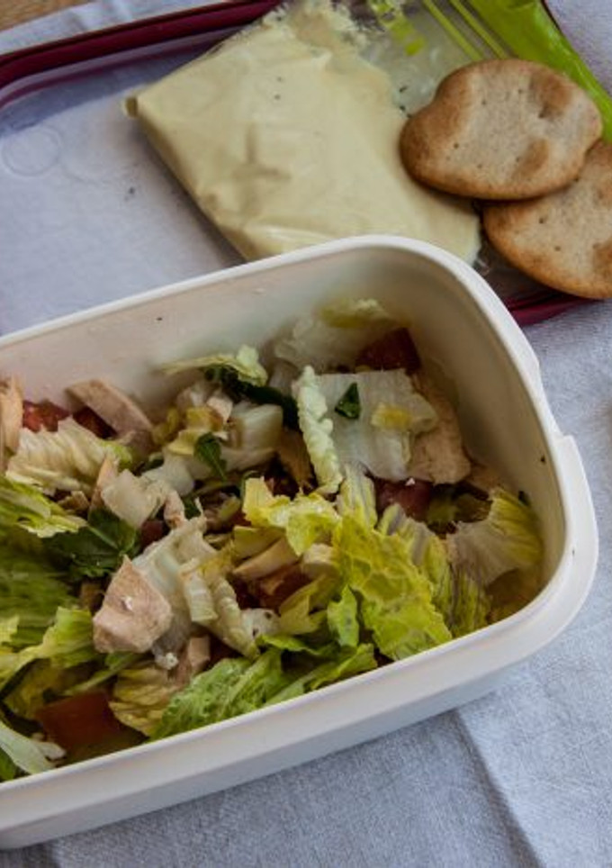 Una foto de Ensalada César