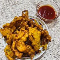 A picture of Onion fritters.