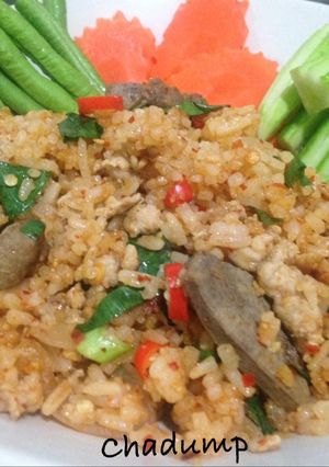 รูปของ ข้าวผัดลาบหมู