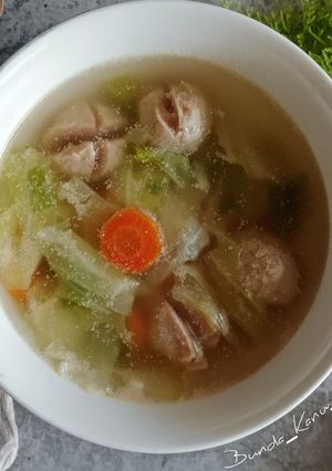 Foto resep Sayur Sop Bakso