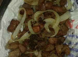 Foto de Paleta Suína Picadinha com cebola
