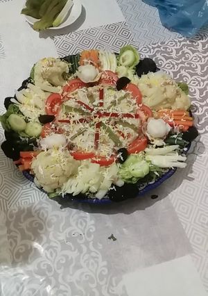 صورة لوصفة سلطة راقية للضيوف