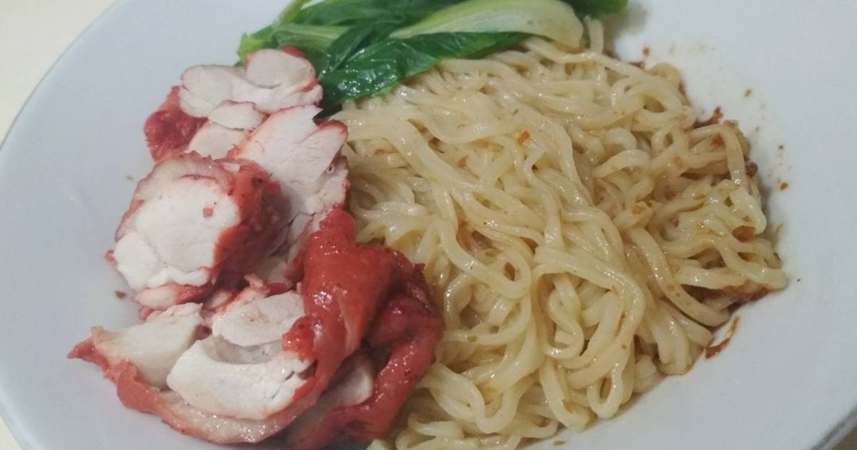 Resep Chili Oil Mie Ayam Charsiu Duplikasi ala Mie Sapi Banteng oleh