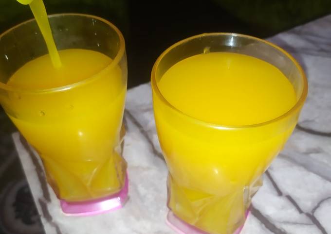 Easiest Way to Prepare Exotic Mango juice for Breakfast Food