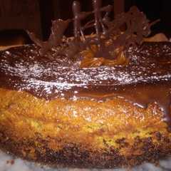 Foto principal de Cheesecake de dulce de leche con cubierta de chocolate