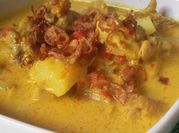 Gambar kari ayam kentang
