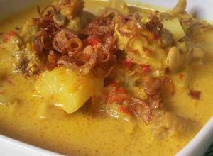 Foto resep Kari ayam kentang