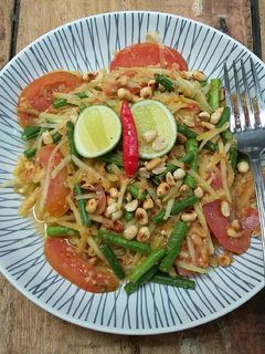 Foto resep Som Tam Salad Khas Thailand #pr_asianfood