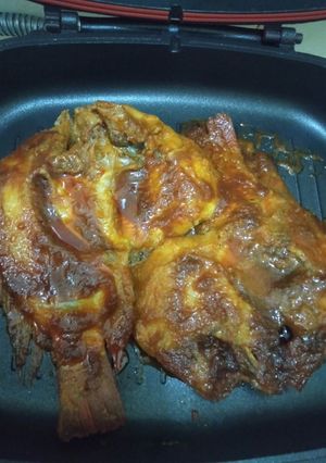 Foto resep Ikan bakar pedas manis