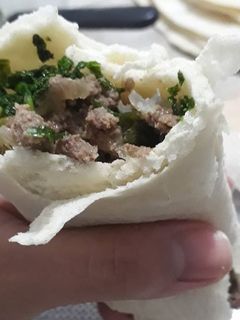 Una foto de Pan arabe