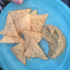 A picture of Avocado Hummus.