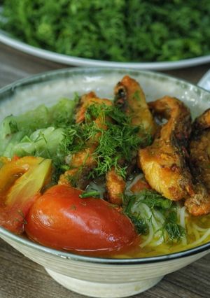 Hình của món BÚN CÁ RÔ | ẨM THỰC BẮC BỘ.