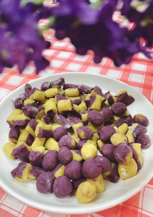 Hình của món Chè khoai lang.