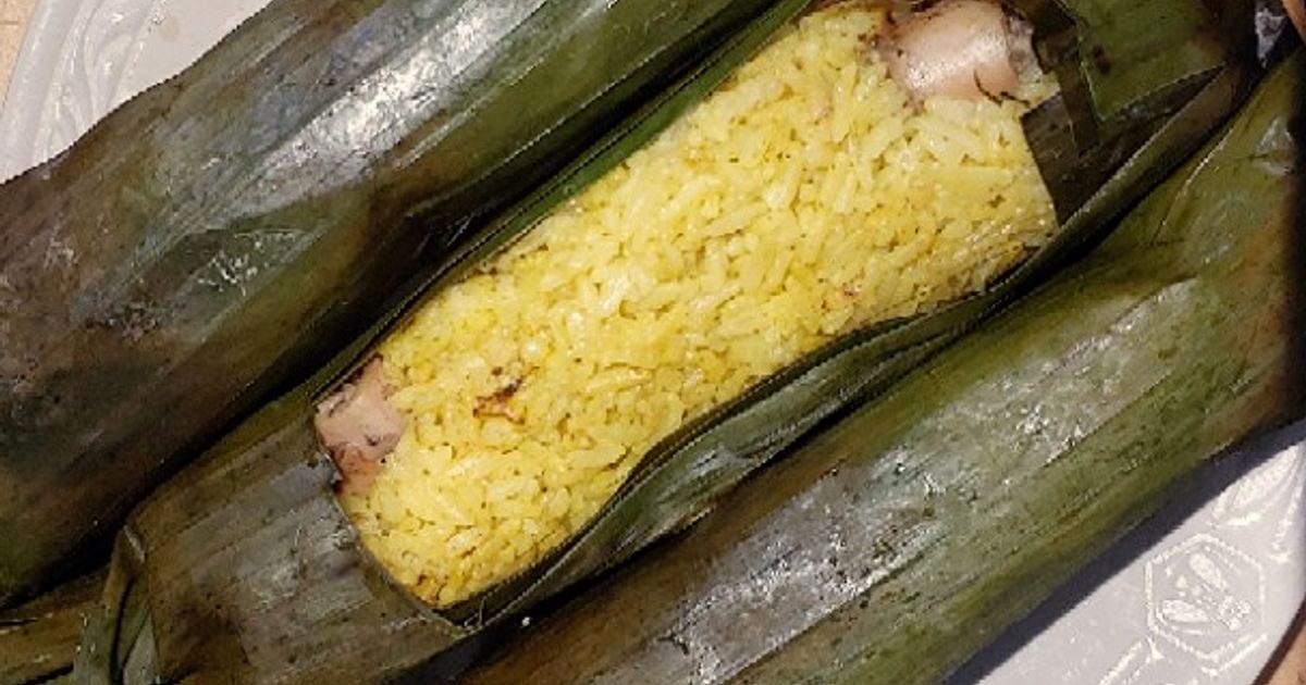 Nasi Kuning Bakar