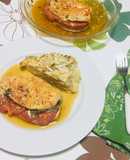 Pechuga de Pollo Relleno con Tomate Y Perejil al horno 🍅🌿