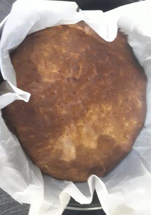 Una foto de Queque integral con manzana