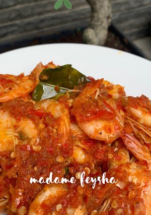 Foto resep 35. Udang Balado Pedas Manis