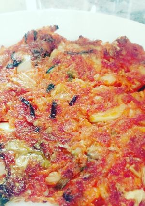 Foto resep Pancake Kimchi (Kimchi Jjeon)