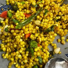 A picture of Sabudana khichdi.