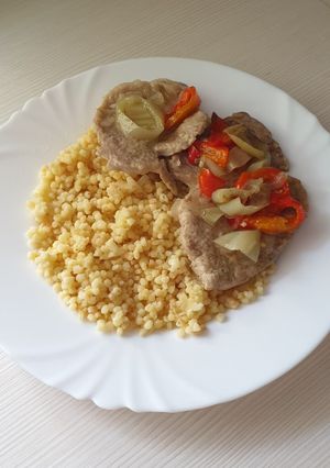 Lecsós karaj recept fotója