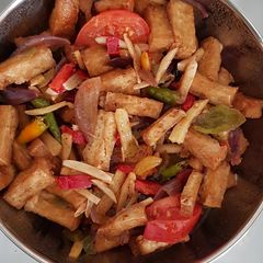 A picture of Salt & Pepper Tofu.