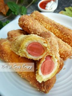 Foto resep Roti Isi Sosis Crispy
