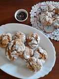 Biscotti lava con farina di castagne e gocce di cioccolato