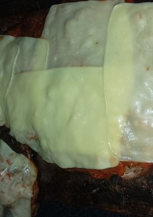 Una foto de Manta a la pizza