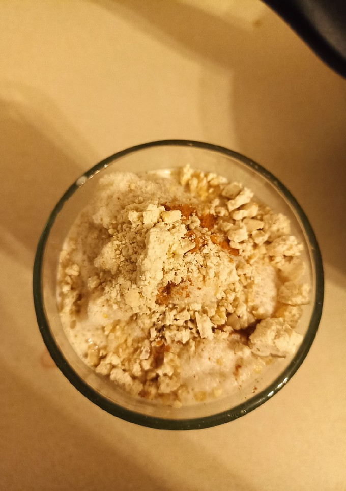 Una foto de Frappé de mazapán en 3 min