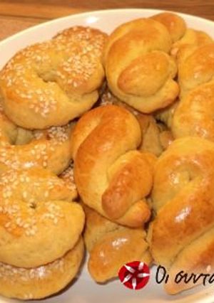 Φωτογραφία της συνταγής Κουλουράκια με άρωμα πορτοκαλιού