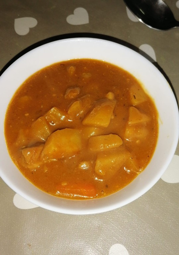 Una foto de Curry japonés
