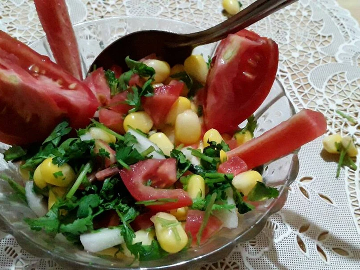 Recipe Corn veg salad the So Delicious Appealing
