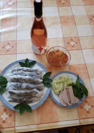 Hình của món Bánh cuốn.