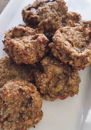 Una foto de Galletas de plátano y avena 🍪