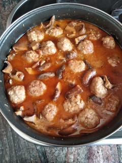 Una foto de Albóndigas con robellones (apto para diabéticos e hipertensos)