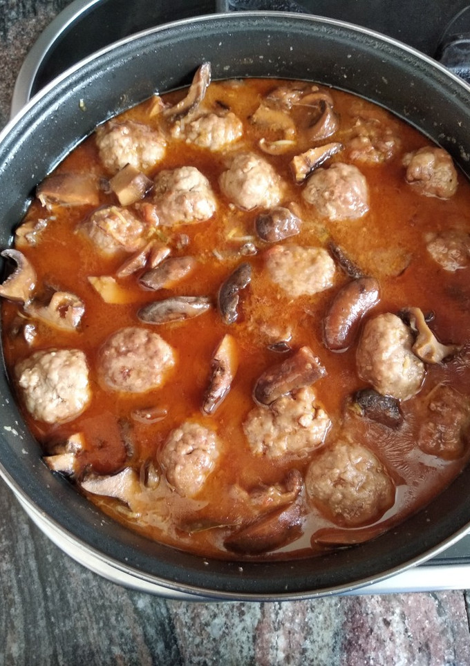 Una foto de Albóndigas con robellones (apto para diabéticos e hipertensos)