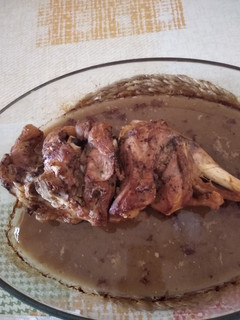 Una foto de Pierna de cordero al horno