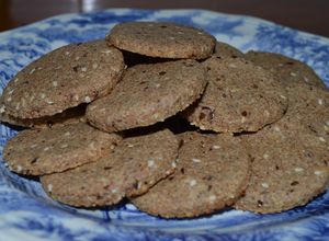 Una foto de Galletas de harina de arroz y especias