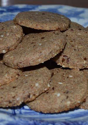 Una foto de Galletas de harina de arroz y especias