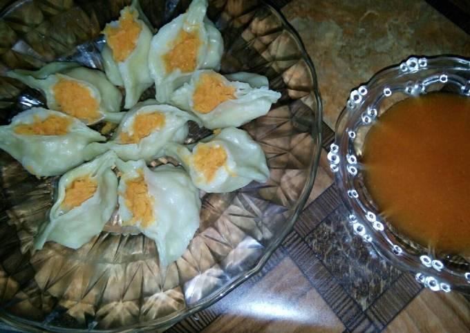 Resep Siomay syalala  kulit isi saos oleh Erliza 