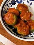 Stuffed Bell Peppers with Ketchup