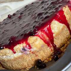 تشيز كيك البلوبيري Blueberry Cheesecake-レシピのメイン写真