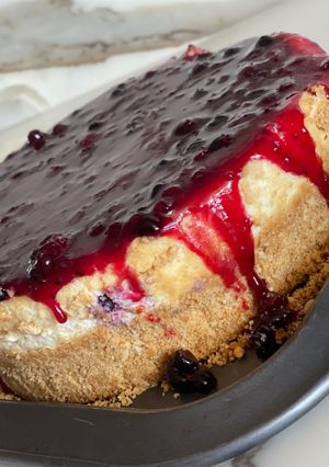 صورة لوصفة تشيز كيك البلوبيري Blueberry Cheesecake