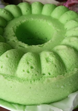 Foto resep Bolu pandan kukus