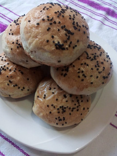 Una foto de Bollos de queso crema