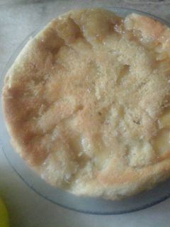 Una foto de Tarta invertida de manzana súper fácil