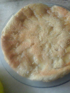 Una foto de Tarta invertida de manzana súper fácil