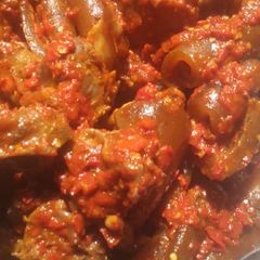 A picture of Peppered pomo.