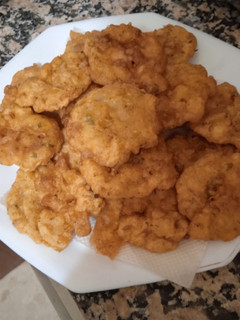 Una foto de Tortas de bacalao